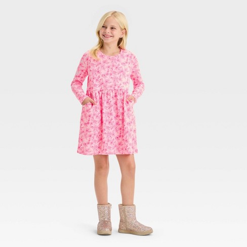 Girls' Short Sleeve Gauze Dress - Cat & Jack™ : Target