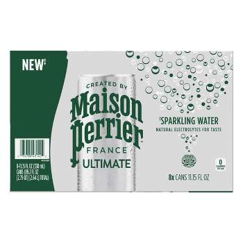 Maison Perrier Unflavored Sparkling Water - 8pk/11.15 fl oz Cans