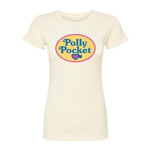Women's - Polly Pocket - Polly Pocket Color Logo Fitted Graphic T-Shirt - 1 of 3