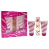 Pink Sugar Candy Magic by Aquolina for Women - 3 Pc Gift Set 3.4oz EDT Spray, 1.7oz Glossy Shower Gel, 1.7oz Creamy Body Lotion - 3 of 4