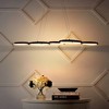 40.75" 5-Light Roman Bohemian Coastal Iron Linear Integrated LED Pendant Black - JONATHAN Y: UL Listed, Dimmable, Metal Body - 3 of 4
