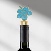 Unique Bargains Bottle Stoppers Five-Petal Floral Zinc Alloy PTR 4.02"x1.57"x0.79" 1 Pc - 2 of 3