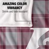 University Of Wisconsinla Crosse Campus Plaid Spirit Silky Touch Super Soft Throw Blanket 50x60 - 4 of 4