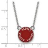 Black Bow Jewelry Sterling Silver Alpha Sigma Alpha Greek Life Necklace 18 Inch - 2 of 4