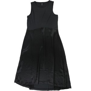 Alfani Womens Mixed-Media Midi Dress - 1 of 2