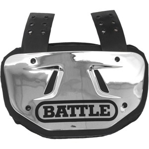 Battle Sports Adult Chrome Protective Football Back Plate - 1 of 1
