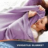 Walensee 50x60 Plush Fleece Throw - Ultra Soft Lightweight Blanket for Couch, Bed & All Seasons - 3 of 4