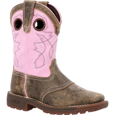 Kids Rocky Little Kids’ Legacy 32 Western Boot