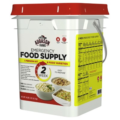 Augason Farms 2-Week 1-Person Emergency Food Supply Kit with 25-Year Shelf Life