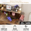 Makeup Vanity Desk with Mirror, 9 Hollywood Bulbs & 3 Lighting Modes, Dressing Table Set - 4 of 4