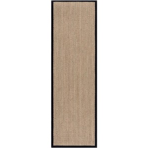 Natural Fiber Twill Plain Seagrass NF111 Indoor Rugs - Safavieh - 1 of 4