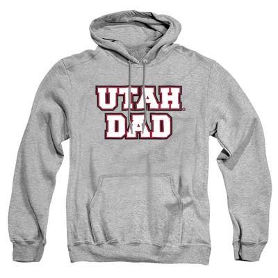 Men's University Of Utah Dad Pull-Over Hoodie