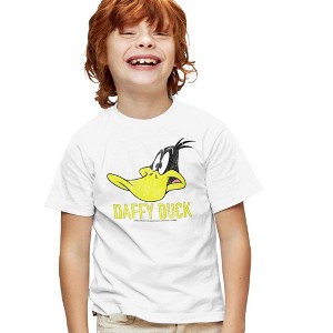 Boys' Short Sleeve Looney Tunes Daffy Duck T-Shirt - 1 of 4