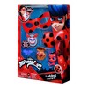 RUBIE'S Miraculous Ufficiale - Kit accessori LadyBug per bambini con un  lupo glitterato + uno Yo-Yo + orecchini a clip. Ideale per Carnevale