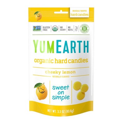 YumEarth Cheeky Lemon Hard Candies - 9.9oz