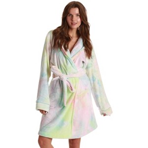 Just Love Womens Plush Solid Robe | Ladies Bathrobe - 1 of 3