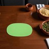 Unique Bargains Trivet Oval Rope Coaster Cotton Non-Woven Fabric 12.6"x8.66"x0.31" - 2 of 3