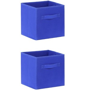 REGALWOVEN Collapsible Fabric Storage Bin with Handle for Organizing Clothes Books 2 Pcs - 1 of 4