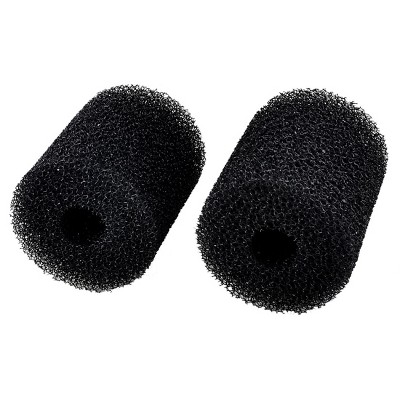Unique Bargains Aquarium Water Cleaning Filter Sponges Black 2 Pcs