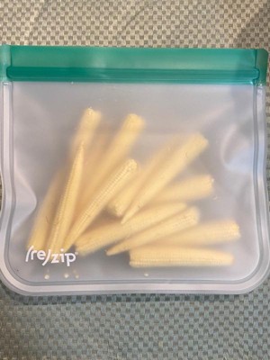 (re)zip Reusable Leak-proof Food Storage Bag Kit - Snack & Lunch - Clear -  5ct