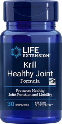 Krill Healthy Joint Formula(Not to be sold outside the U.S.) by Life Extension  -  30 Softgel
