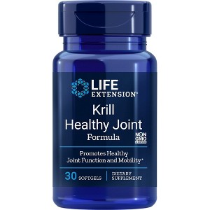 Krill Healthy Joint Formula(Not to be sold outside the U.S.) by Life Extension  -  30 Softgel - 1 of 2