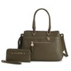 MKF Collection Gardenia Vegan Leather Women’s Tote Bag & Wallet by Mia K - 2 of 4