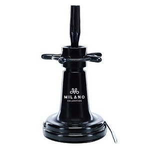 Milano Collection Deluxe Extra Strength Suction Wig Stand Black for Styling and Cutting Wigs - 1 of 4