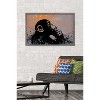 Trends International Thinker Monkey - The Graffiti Collection Framed Wall Poster Prints - 2 of 4