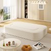 Dolonm 78.7" Corduroy Foldable Sofa: Compressed Boneless Sleeper w/ Functional Blanket, No Assembly，for Living Room, Bedroom - 3 of 4