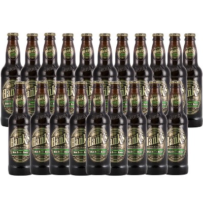 Hank's Genuine Gourmet Diet Root Beer, 12 fl oz Bottles – Premium Craft Soda with Rich, Creamy Flavor. -  Zero Calories, Zero Carbs, Pack of 20