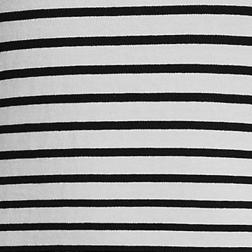 oyster/black breton stripes