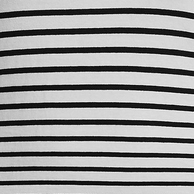 oyster/black breton stripes