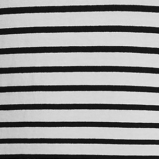 oyster/black breton stripes