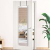 Whisen 47x14 Inch Slim Door Mirror, HD Glass with Anti-Rust Aluminum Frame - 2 of 4