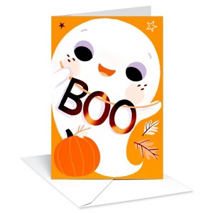 Halloween Card for Kids' Ghostly Boo - 1 of 3