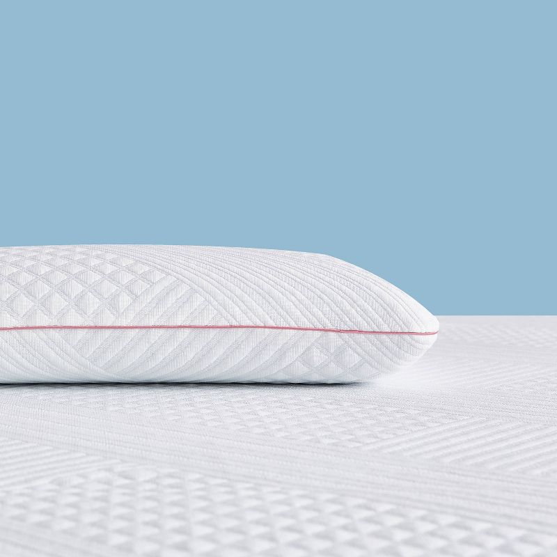 Cooling Gel Memory Foam Bed Pillow with Antimicrobial Cover - nüe by Novaform, 3 of 8
