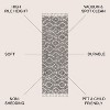 Mercer Shag Plush Tassel Moroccan Geometric Trellis Area Rug - JONATHAN Y - 2 of 4