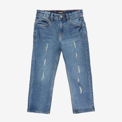 RAW X Kids and Toddlers Boys Distressed Stretch Denim Jeans