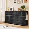 Dresser for Bedroom with 12 Drawer, Dressers & Chests of Drawers for Hallway, Entryway, Sturdy Metal Frame, Wood Tabletop, Easy Pull Handle - 2 of 4