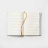 240pg Ruled Journal 8"x6" Note to Self - Threshold™: Multicolored Hard Cover, Narrow Lined Paper, Teen & Adult Notebook - 3 of 3