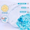 Aghana Digitals Cooling Shredded Memory Foam Pillows Set of 2, Adjustable Cover - 2 of 4