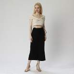 Women's Casual Midi A-Line Skirt