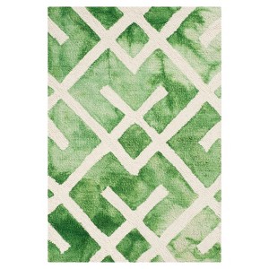 Denzell Area Rug - Green/Ivory (2