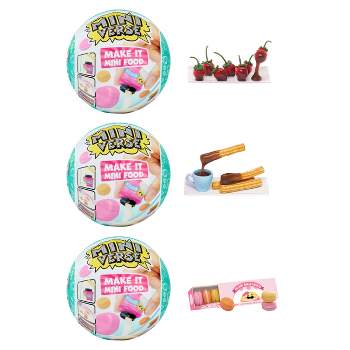 MGA's Miniverse Make It Mini Food Café Series 2 Movie Theater Snack Mini  Collectibles 4pk
