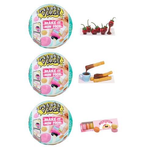 Mga's Miniverse Make It Mini Food Series 2 Sweet Shop Bundle Mini