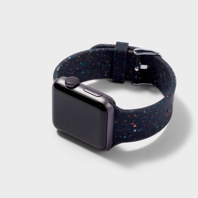 Apple Watch Silicone Band 42/44/45mm Heyday™ Black Speckle Target