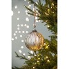 Gulches Set of 4 Vibrant 6" Mercury Glass Christmas Ball Ornaments - Eye-Catching Decorative Hanging Accents for Holiday and Party Decor - 3 of 4