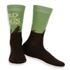 Lord Of The Rings Socks Men's Ring Adventure Design Adult Mid Calf Crew Socks 2 Pair Multicolored - 2 of 4