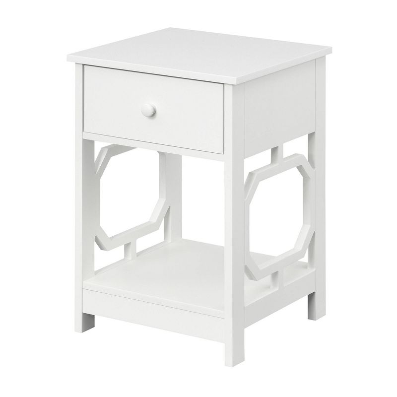 Omega 1 Drawer End Table - Breighton Home, 1 of 6